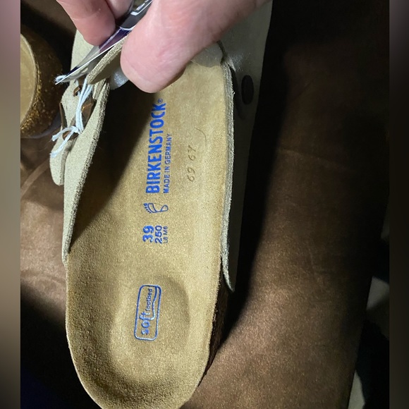 Birkenstock Clog Taupe Suede - US size 8-8.5 - Picture 11 of 12